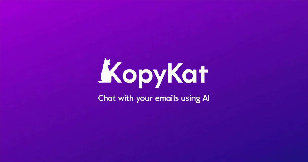 KopyKat - Aggregate & Chat w/ your data Screenshot